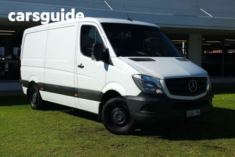 White 2018 Mercedes-Benz Sprinter Commercial 313CDI Low Roof MWB 7G-Tronic