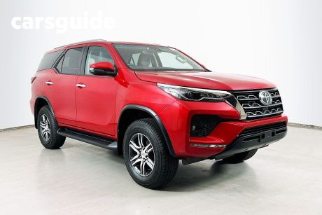 Red 2023 Toyota Fortuner Wagon GXL