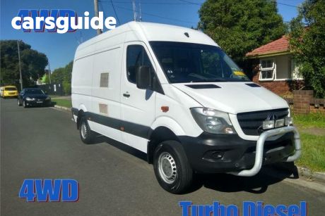 White 2016 Mercedes-Benz Sprinter Commercial 316CDI Low Roof MWB