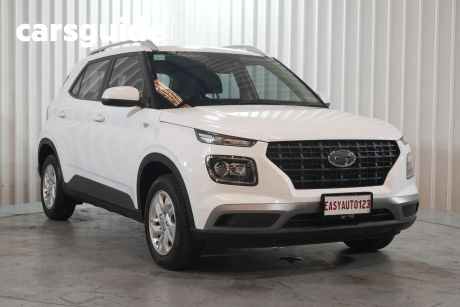 White 2021 Hyundai Venue Wagon