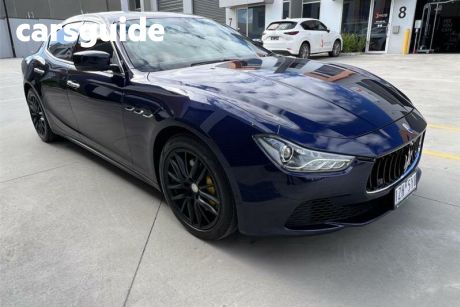 Blue 2016 Maserati Ghibli OtherCar D