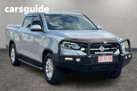 Silver 2020 Ssangyong Musso Dual Cab Utility EX