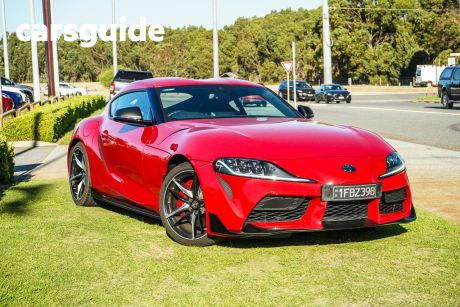 Red 2019 Toyota Supra Coupe GTS