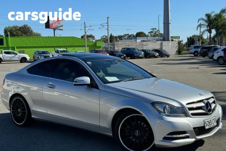 Silver 2012 Mercedes-Benz C250 Coupe BE