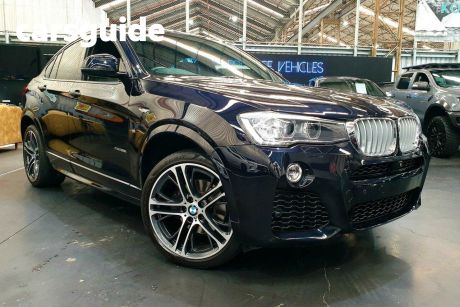 Black 2017 BMW X4 Coupe Xdrive 35I
