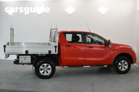 Red 2017 Mazda BT-50 Dual Cab Chassis XT (4X2)