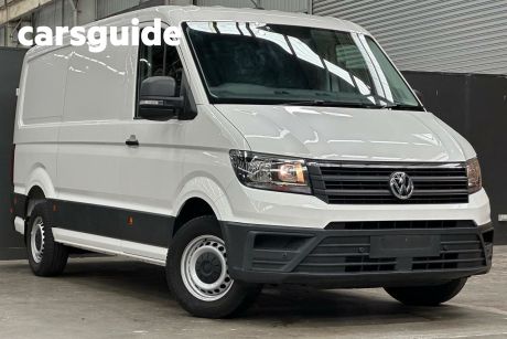 White 2021 Volkswagen Crafter Commercial 35 MWB FWD TDI410