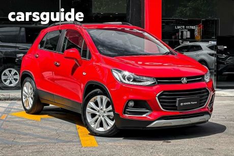 Red 2017 Holden Trax Wagon LT