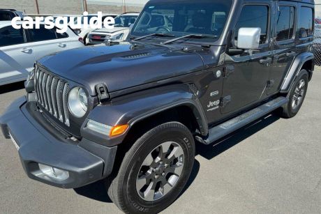 Grey 2018 Jeep Wrangler OtherCar Unlimited Overland