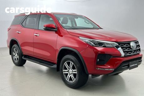 Red 2022 Toyota Fortuner Wagon GXL