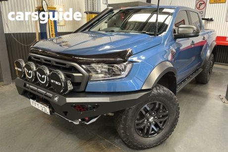 Blue 2019 Ford Ranger Double Cab Pick Up Raptor 2.0 (4X4)