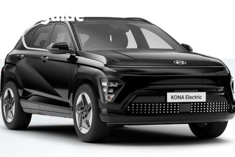 Black 2024 Hyundai Kona SUV Electric
