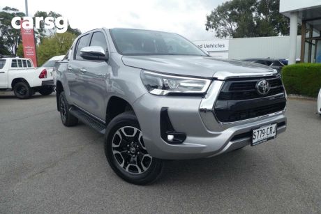 Silver 2022 Toyota Hilux Ute Tray 4x4