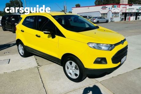 Yellow 2015 Ford Ecosport Wagon Ambiente