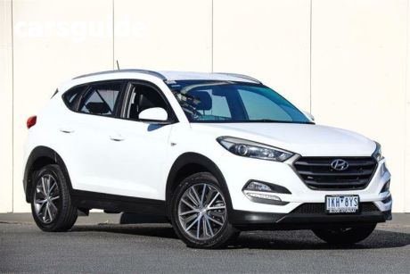 White 2015 Hyundai Tucson Wagon Active X (fwd)