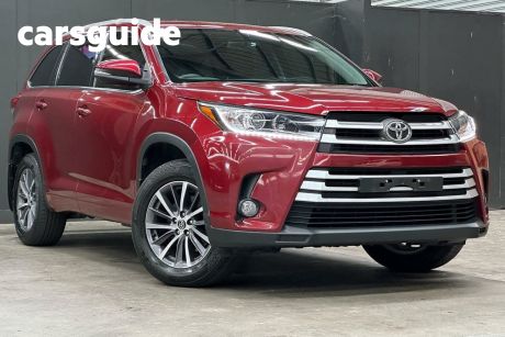 Red 2017 Toyota Kluger Wagon GXL (4X4)