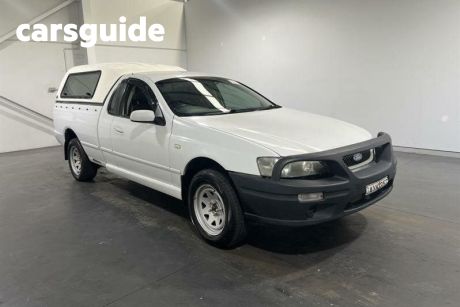 White 2004 Ford Falcon Cab Chassis XLS (lpg)
