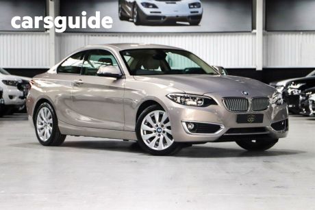 Silver 2015 BMW 220I Coupe Modern Line
