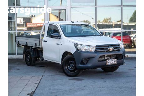 White 2021 Toyota Hilux Cab Chassis Workmate (4X2)
