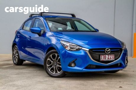 Blue 2016 Mazda Mazda2 Hatch