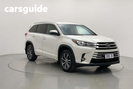 White 2018 Toyota Kluger Wagon GXL (4X2)