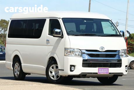 White 2020 Toyota HiAce Commercial GL