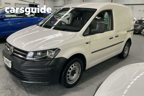 White 2018 Volkswagen Caddy Van SWB TSI220