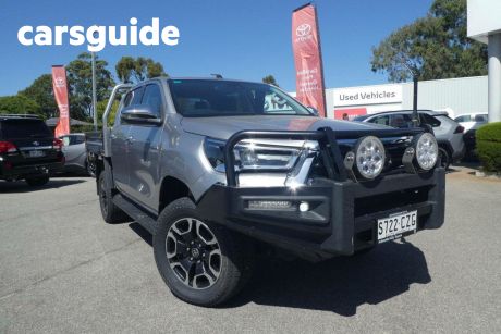 Silver 2020 Toyota Hilux Ute Tray 4x4