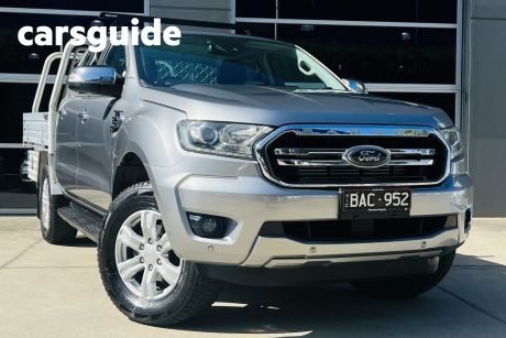 Silver 2019 Ford Ranger Double Cab Pick Up XLT 2.0 HI-Rider (4X2)