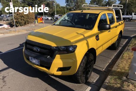 Yellow 2018 Ford Ranger Ute Tray