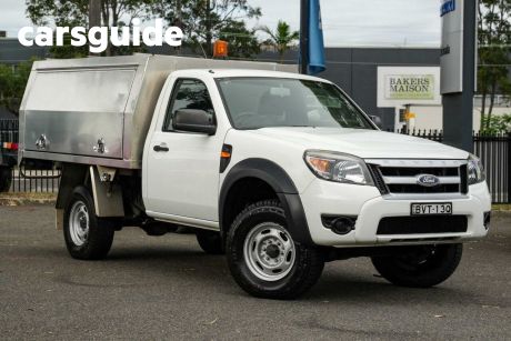 White 2011 Ford Ranger Cab Chassis XL (4X4)