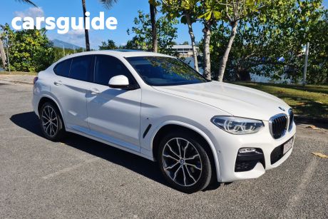 White 2018 BMW X4 Coupe Xdrive 20D M Sport X