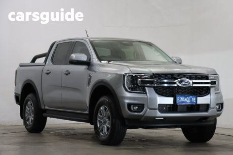 Silver 2022 Ford Ranger Double Cab Chassis XLT 3.0 (4X4)