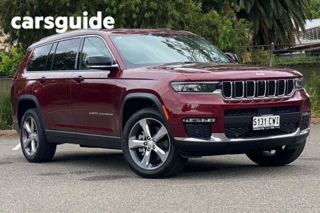 Red 2022 Jeep Grand Cherokee Wagon Limited (4X4)