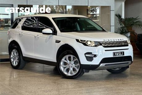 White 2018 Land Rover Discovery Sport Wagon TD4 (110KW) HSE 5 Seat