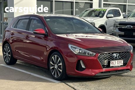Red 2017 Hyundai I30 Hatchback Premium