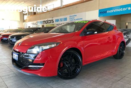 Red 2013 Renault Megane Coupe III D95 R.S. 265 Trophy Coupe 2dr Man 6sp 2.0T