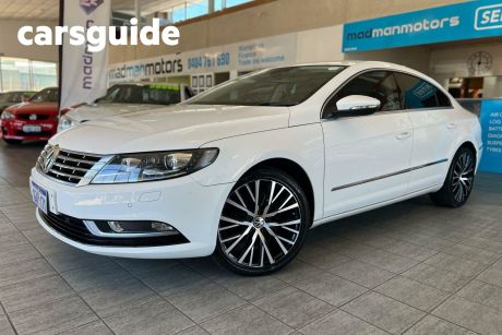 White 2013 Volkswagen CC Coupe Type 3CC 130TDI Coupe 4dr DSG 6sp 2.0DT [MY13.5]
