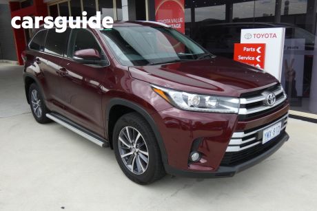 Red 2017 Toyota Kluger Wagon GXL (4X2)