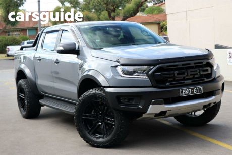 Grey 2020 Ford Ranger Double Cab Pick Up Raptor 2.0 (4X4)