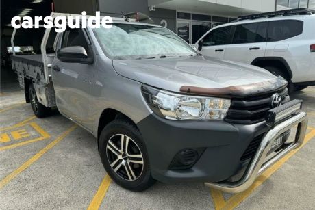 Silver 2017 Toyota Hilux Cab Chassis Workmate