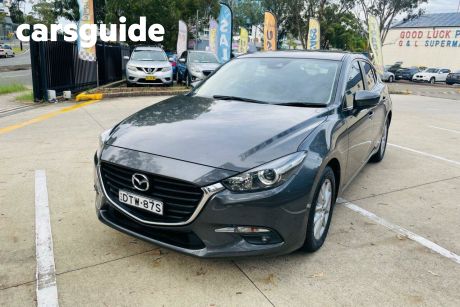Grey 2017 Mazda Mazda3 Hatch