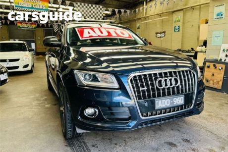 Blue 2015 Audi Q5 Wagon 2.0 TDI Quattro
