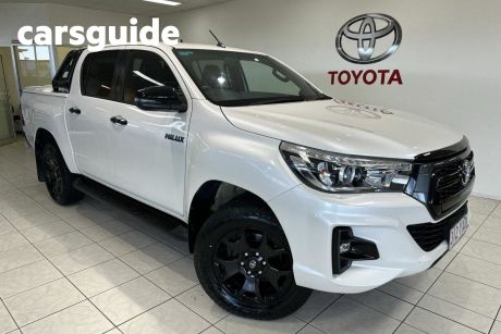 White 2017 Toyota Hilux Ute Tray 4x4 Rogue 2.8L T Double