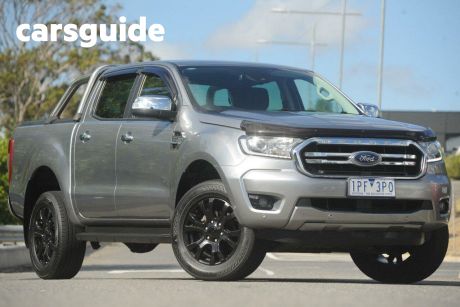 Silver 2019 Ford Ranger Double Cab Pick Up XLT 3.2 HI-Rider (4X2)