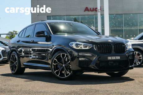 Black 2019 BMW X4 Coupe M Competition Xdrive