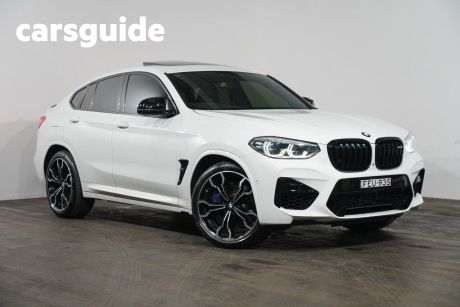 White 2020 BMW X4 Coupe M Competition Xdrive