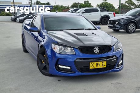 Blue 2017 Holden UTE Utility SS