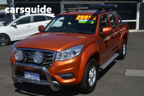 Gold 2019 Great Wall Steed Dual Cab Utility (4X2)