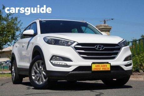 White 2018 Hyundai Tucson Wagon Active R-Series (awd)